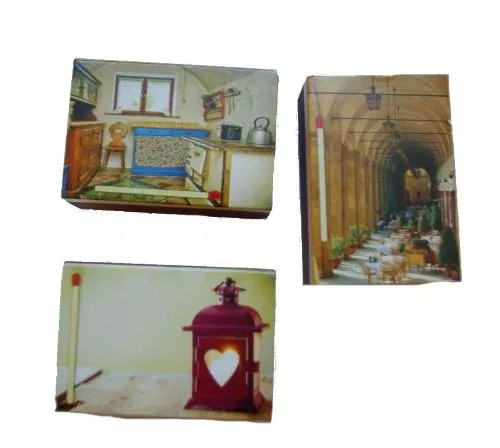 3er Zündhölzer Set 720