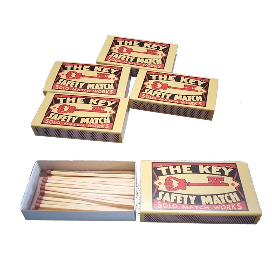 5er Pack Zündhölzer 9,5 cm