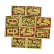 10er Pack kleine Sicherheitszündhölzer